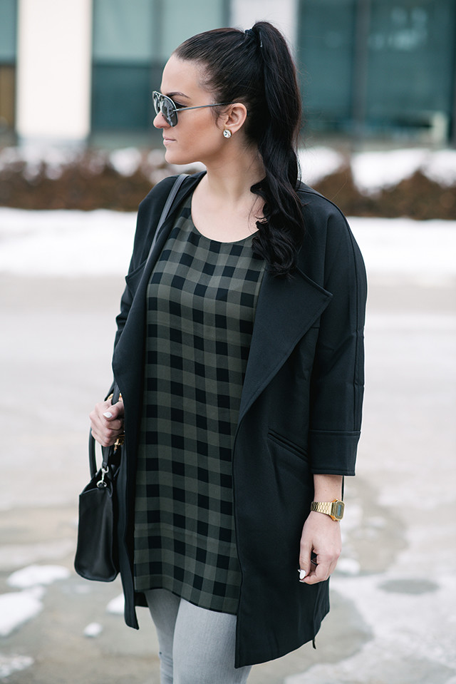 Eileen Fisher Plaid Shirt