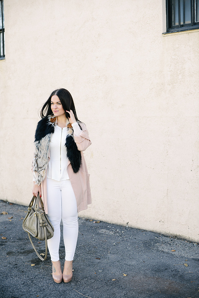 Monochromatic White Outfit