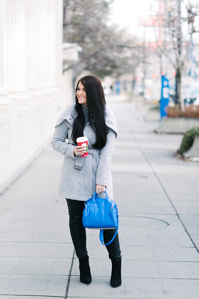 Oversized Grey Coat