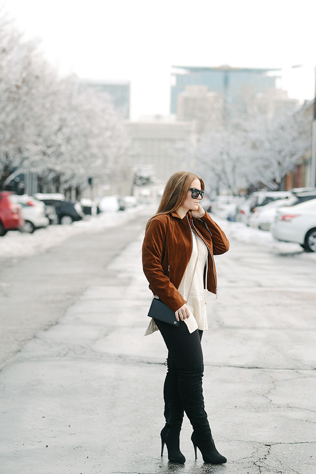 Brown Suede Jacket