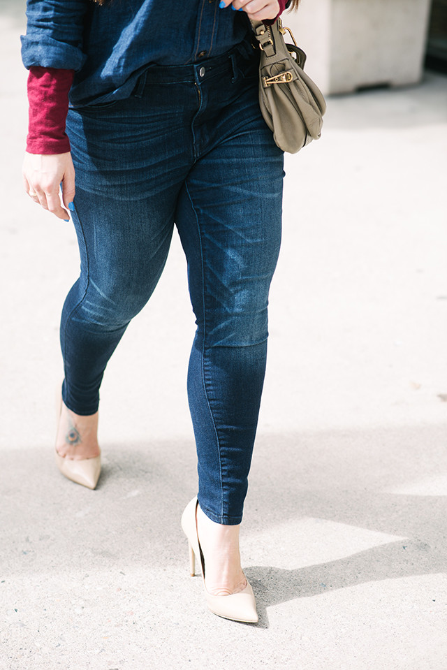 High Waist Denim Jeans