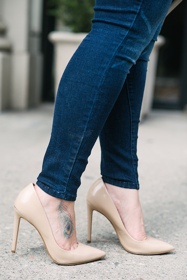 Nude Steve Madden Heels