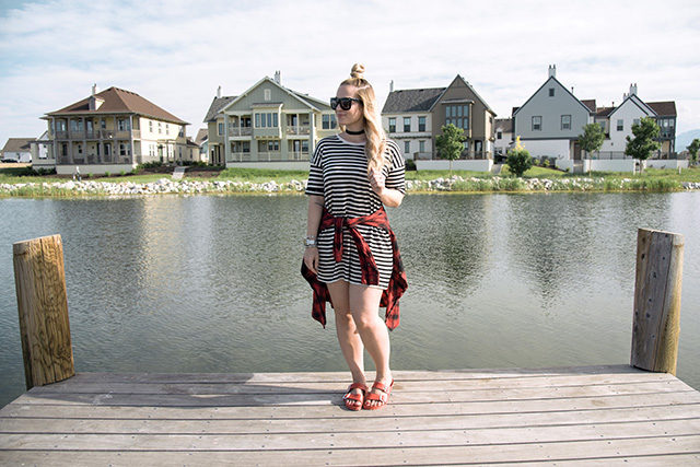 Forever 21 Striped Dress