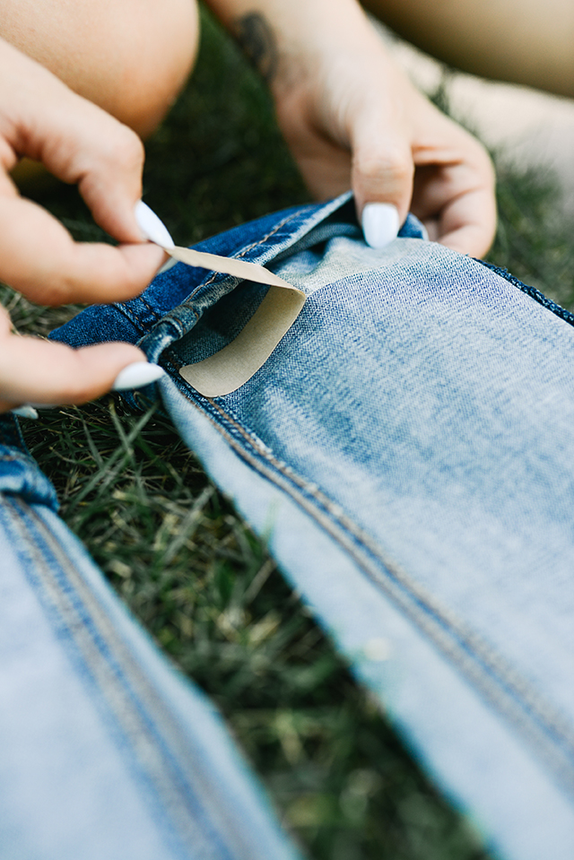 Hemming Your Jeans