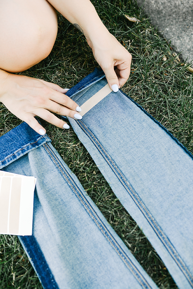 Hemming Your Jeans