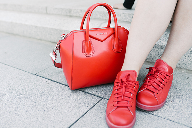 Red Givenchy Antigona Bag