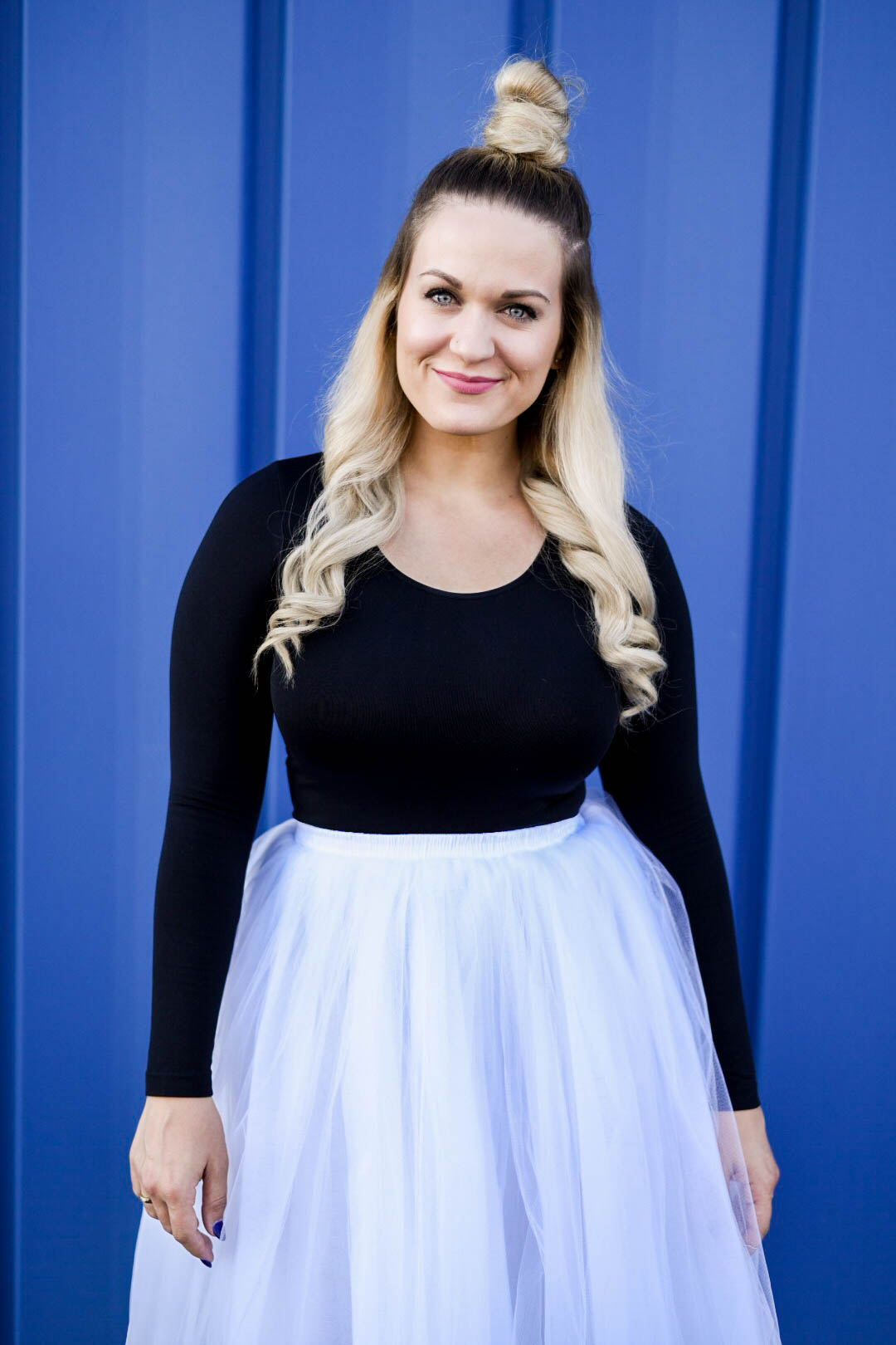 White Tulle Skirt