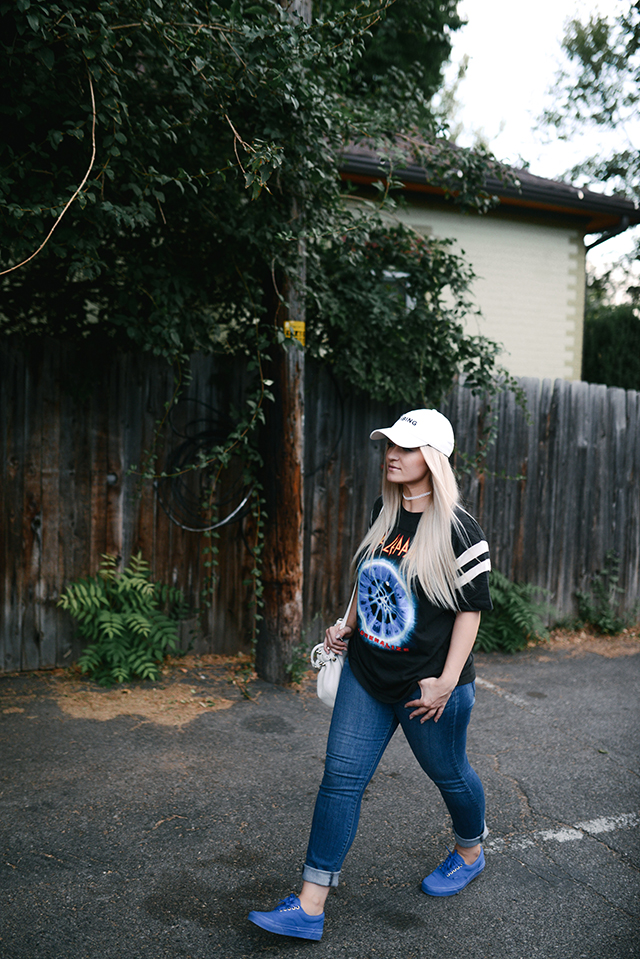 How to Wear a Band Tee Shirt