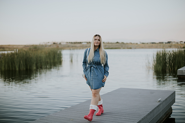 Chambray Dress