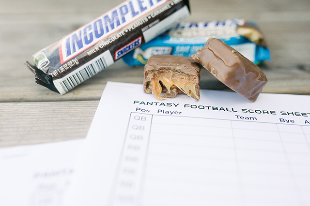 Snickers Fantasy Football