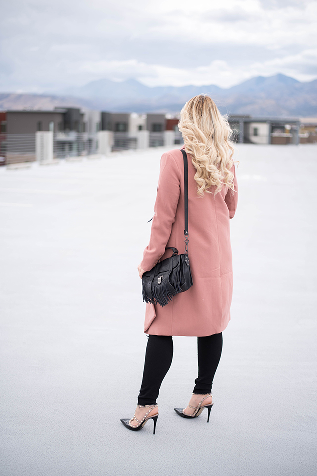 Pink Trench Coat