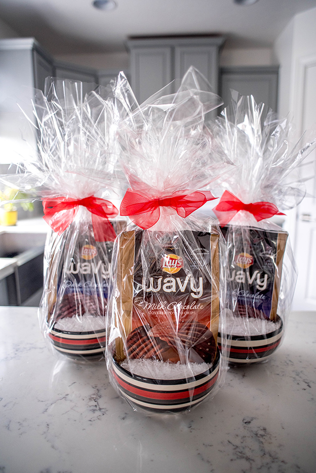 Chocolate Wavy Lays Holiday Gift Basket
