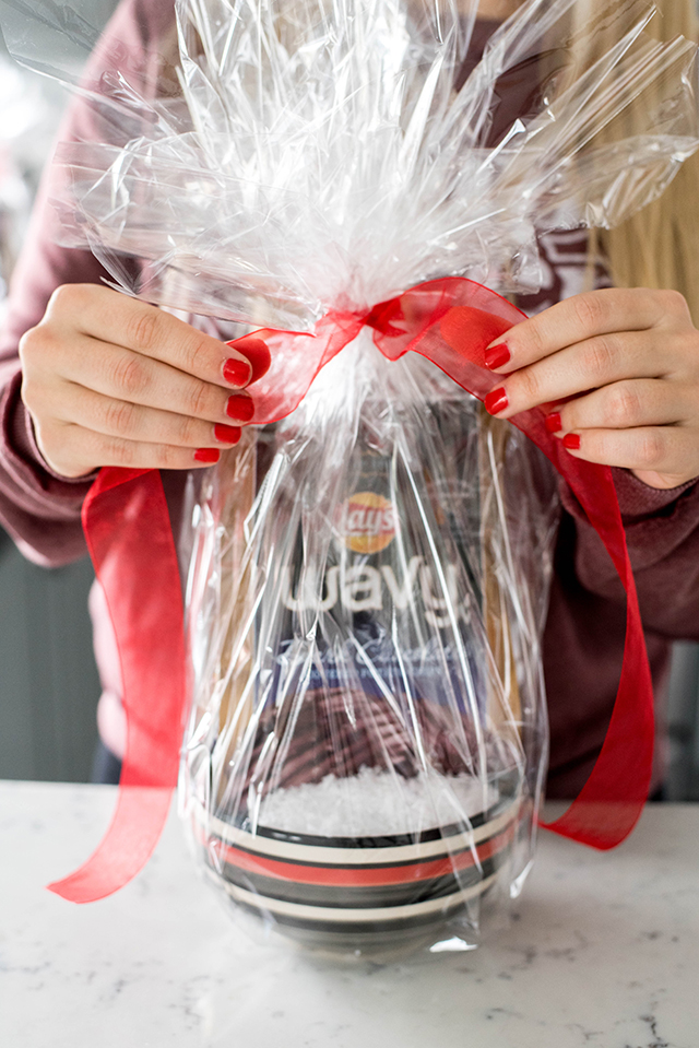 Chocolate Wavy Lays Holiday Gift Basket