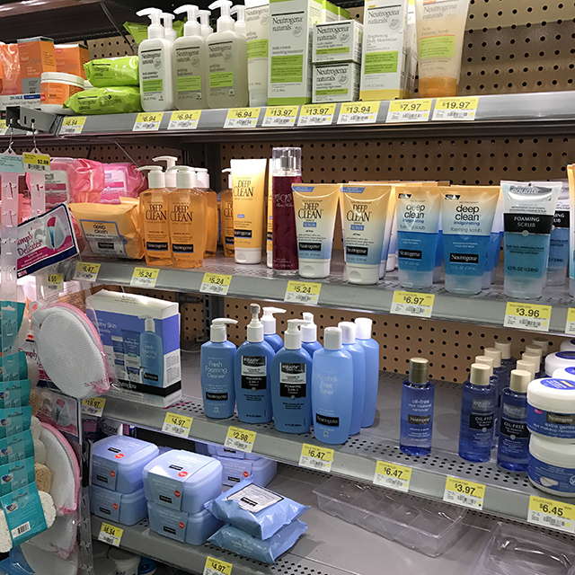 Neutrogena at Walmart