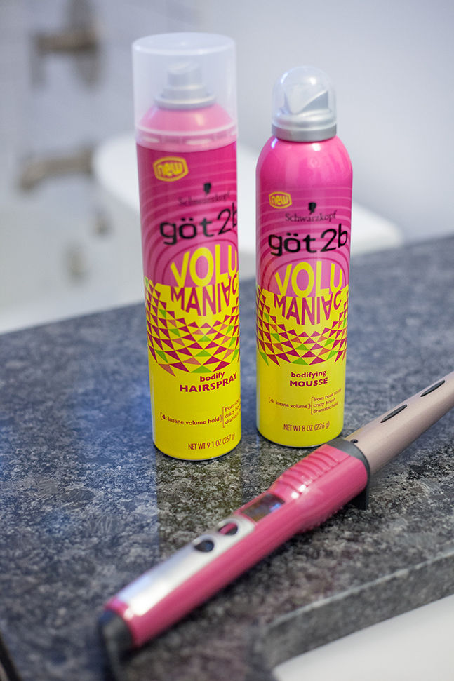 Got2b® Volumaniac Hair Spray and Got2b® Volumaniac Mousse