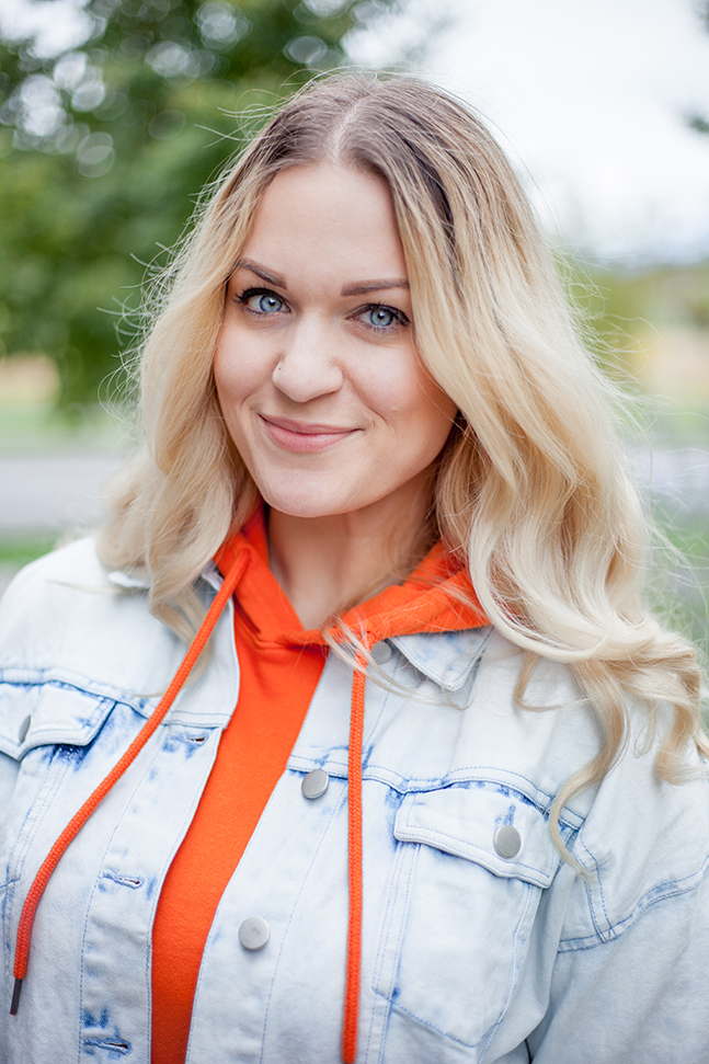 Orange Hoodie