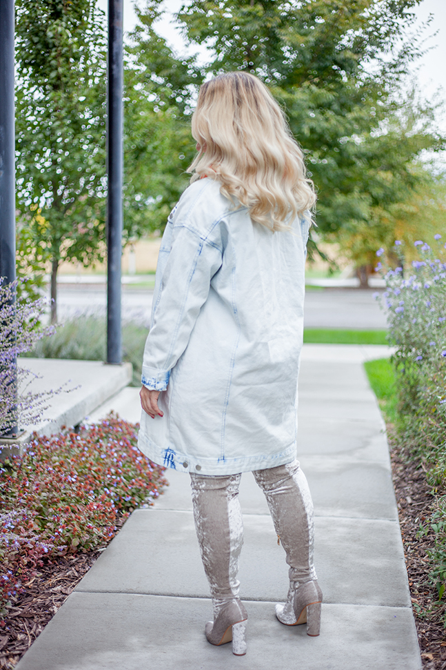 Acid Wash Denim Jacket