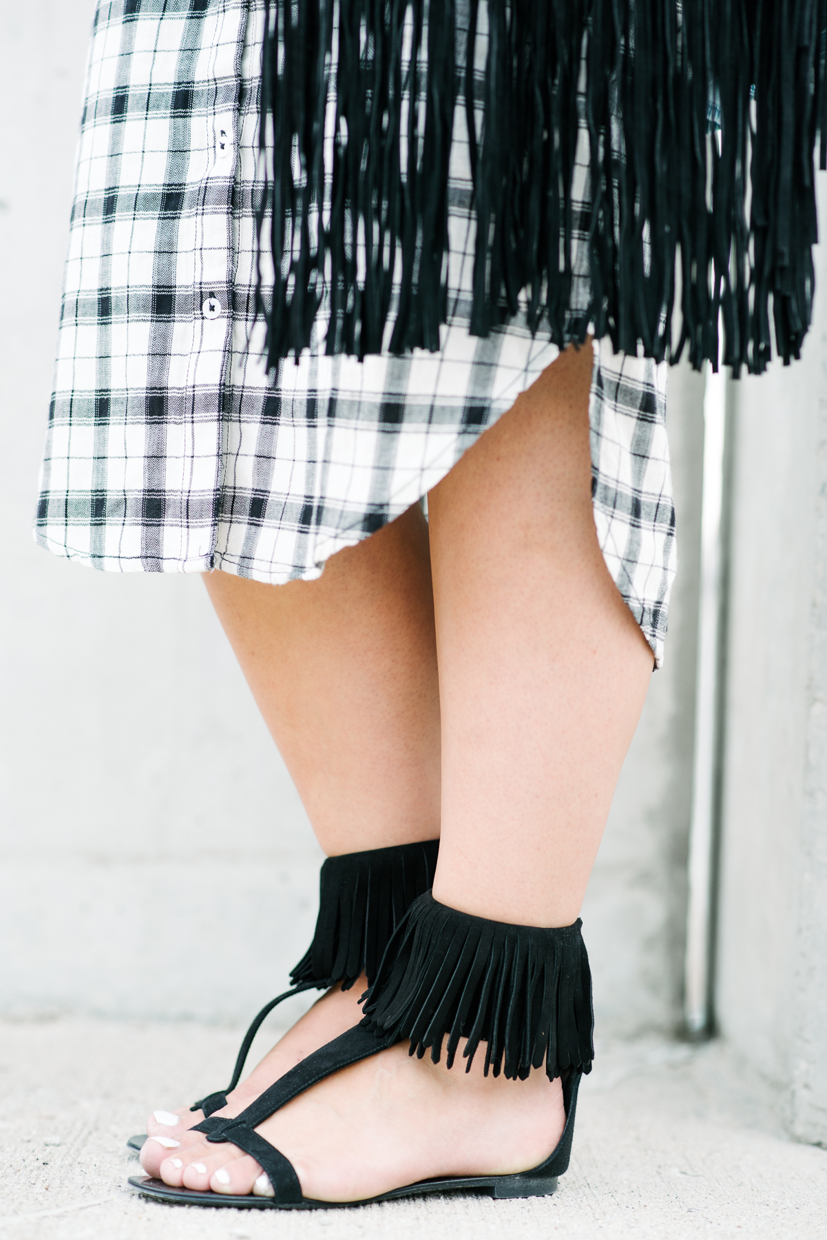 Downtown Plaid Dress