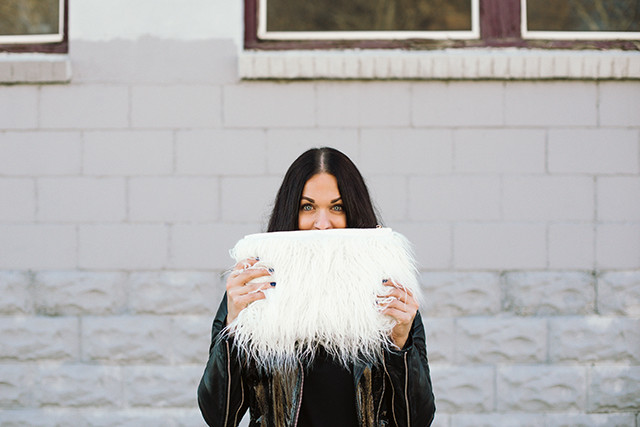 New Look Fur Clutch