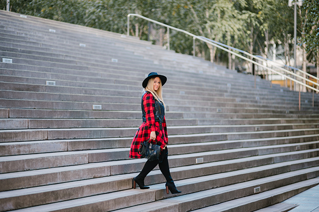 Plaid Dress