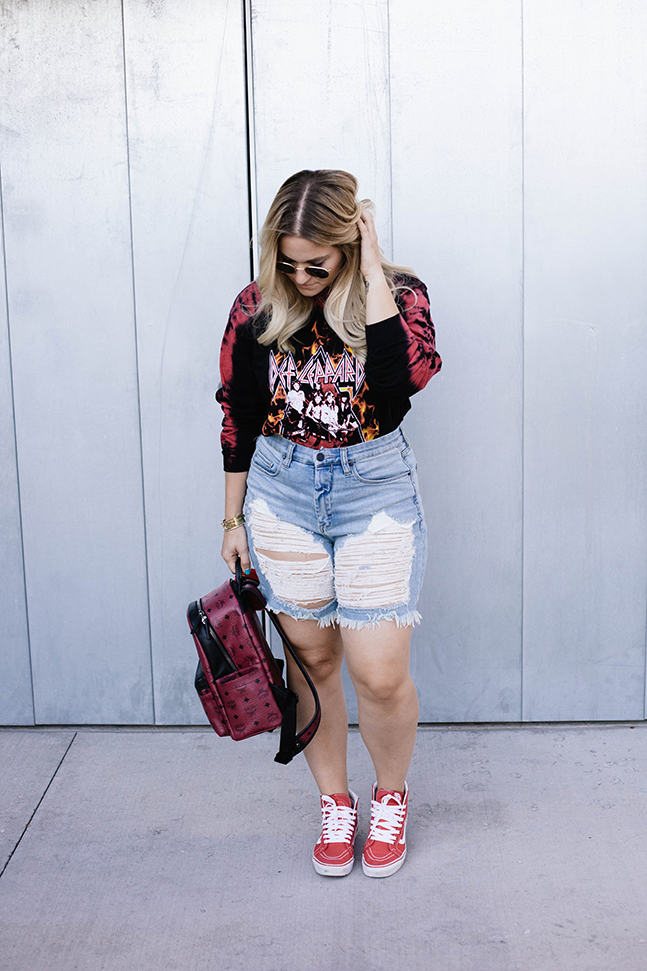 Backpack, Band Tee, and Bad Ass Baubles